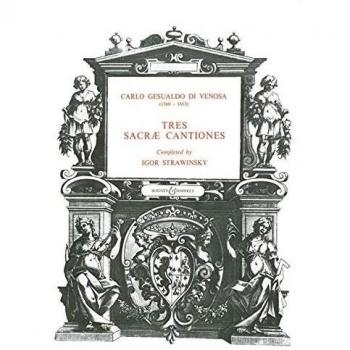 Tres sacrae cantiones chant
