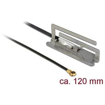 Antena WLAN Interna DELOCK MHF IV/HSC MXHP32 802.11 ac/a/h/b/g/n PIFA 1.6 dBi 12 cm