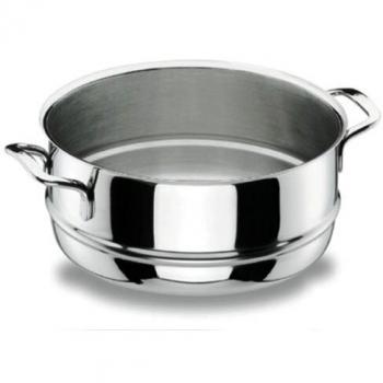 Lacor - 90424 - Cacerola Vapor Gourmet 24cm Inox
