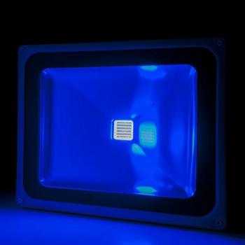 Foco Proyector LED 50W IP65 Brico Azul de Alta Eficiencia Energética