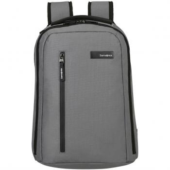 Mochila Samsonite Roader blanda para portátil con capacidad de 16 L, color gris y negro