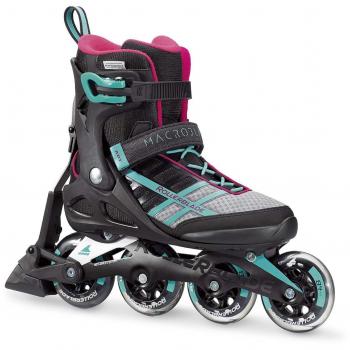 Rollerblade Macroblade 84 ABT/W – Patines en línea para Mujer, Mujer, MACROBLADE 84 ABT/W, grün/Cherry