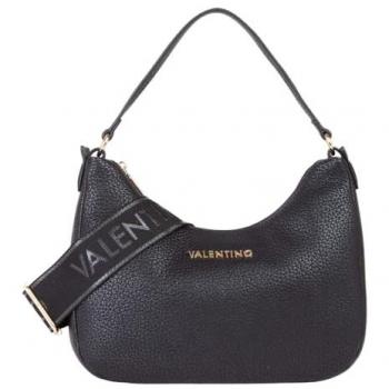 Valentino Blossom Black Shoulder Bag 25.5 cm