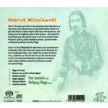 Wieniawski : Violon et piano, vol. 2. Janowski, Plagge.