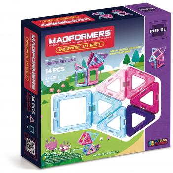 Set Magnético Magformers Inspire de 14 Piezas