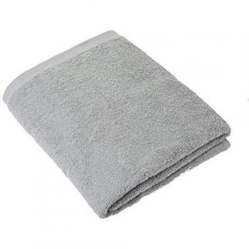 Toalla de baño Pure Lasa Home 550 g, medida 100 x 150 cm, algodón, color plata