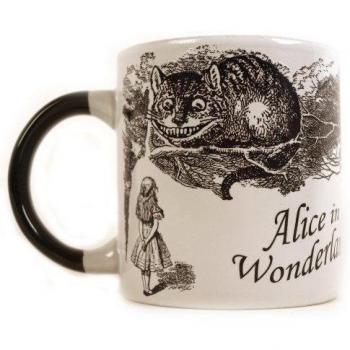 Desapareciendo gato de Cheshire - Alicia en el País de las Maravillas cambio de calor taza