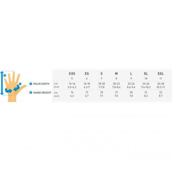 Guantes Odlo Zeroweight X-Light negro gris - L