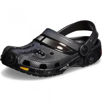 Crocs Classic Black Batmobile Clog for Toddlers - Size 25-26 - Unisex