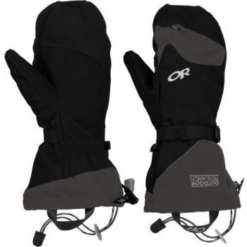 Outdoor Research - Meteor Mitts, Color Negro,Gris, Talla S