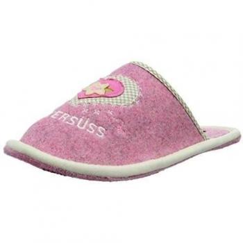 AdelheidZuckersüß Filzpantoffel SMU - pantuflas sin forro Mujer, color Rosa, talla 42/43