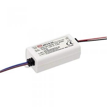 Transformador LED Mean Well APV-8-5, Tensión constante 7 W, 0 - 1.4 A, 5 V/DC, No dimmerizable, Protección sobrecarga