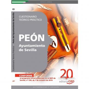 Peón del Ayuntamiento de Sevilla. Cuestionario Teórico Práctico