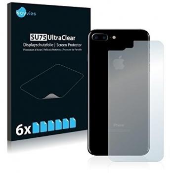savvies Protector Pantalla Compatible con Apple iPhone 7 Plus Trasera