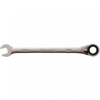 BGS - Llave combinada de carraca, 10 mm, conmutable, 1 pieza, 30910