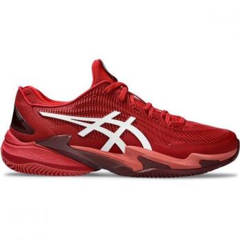 Zapatillas de tenis Asics Court FF 3 Novak Cranberry Blanco para hombre
