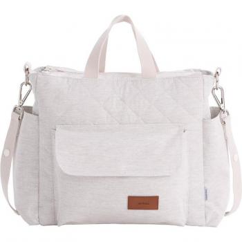 Bolso Maternal Cambrass Viella Gris 16x43x37 Cm