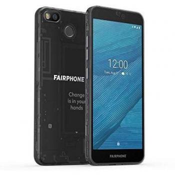 Smartphone Fairphone 3 Negro, Pantalla 5.65, Memoria Interna 64GB, RAM 4GB, Doble SIM, Cámara Trasera 12MP y Frontal 8MP, Android 9.0