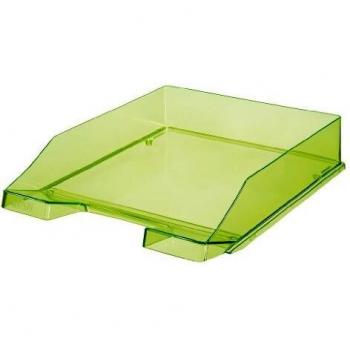 Bandeja de Correspondencia KLASSIK A4/C4 Transparente Verde apilable