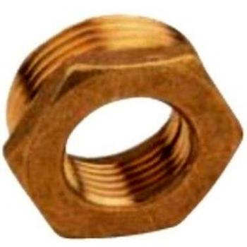 984F1/2-3/8 - Racor Latón Reduc Hexagonal Mh 25U