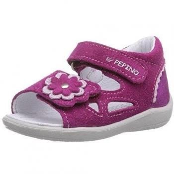 Ricosta Kacey - sandalias abiertas de piel niña, color rosa, talla 21