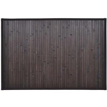 vidaXL Alfombrilla para Cuarto de Baño Bambú 60x90 cm Marrón Estera de Ducha