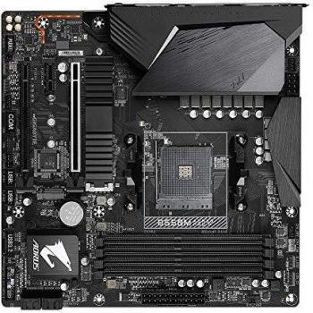 Gigabyte AORUS PRO-P B550M Micro ATX Motherboard with HDMI/DisplayPort, M.2 USB 3.2 Type C for AMD Socket AM4