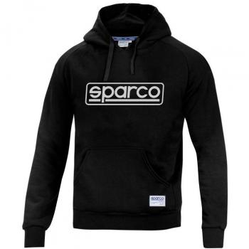 Sudadera con Capucha Sparco Frame Negro Talla M