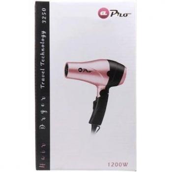 Albi Secador Travel Mini Pink Gold 1200W (3250Pg) - Mini secador rosa para belleza y cuidado del cabello