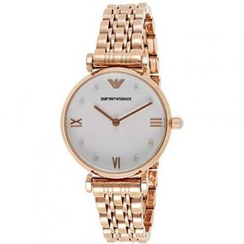 Emporio Armani Reloj para de Cuarzo con Correa en Acero Inoxidable AR11267