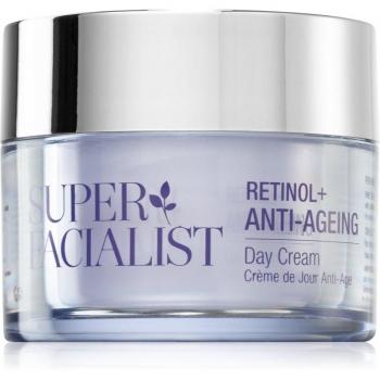 Super Facialist Retinol+ Crema de Día Antiarrugas 50ml - Anti-Ageing, con retinol, fórmula renovadora, hidratante, adecuada para pieles maduras