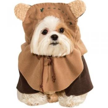 Disfraz de mascota pequeña Ewok Marrón L Star Wars