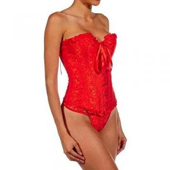 Intimax corsets lencería y moda Corset Atenea Rojo Corsé, 3XL para Mujer