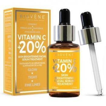 Biovene Vitamin C +20% Skin Brightening Facial Serum Treatment 30 ml