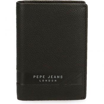 Cartera Pepe Jeans Basingstoke vertical con monedero Negro