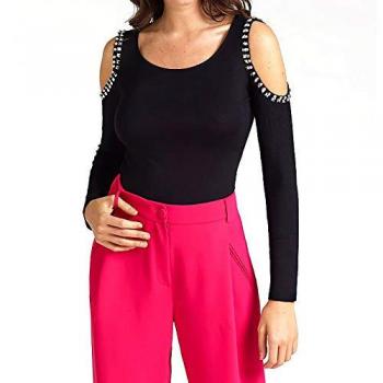 Guess Leonora Top Camiseta de Tirantes, Negro