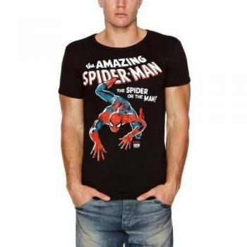 Logoshirt Camiseta Marvel - The Amazing Spider-Man Negro XXL