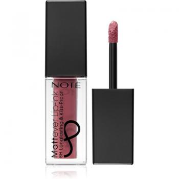 Note Cosmetique Mattever Liquid Lipstick with Matte Finish 07 Mouve On 4.5 ml