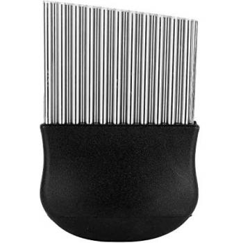 Cortador de arrugas inoxidable de cocina herramienta de corte para cortar patatas y frutas y verduras y gofres. Tamaño 14 x 9 cm