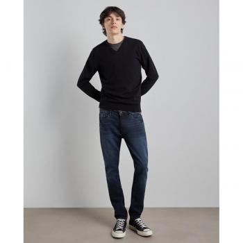 Easy Wear Jersey con cuello pico de hombre