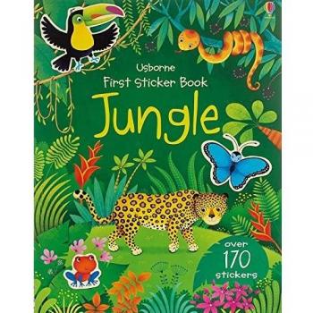 Libro de Pegatinas para Niños: Selva - Edición en Papel