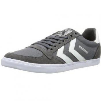 Hummel Slimmer Stadil Low Canvas Women's Trainers - Grey
