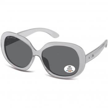 Montana Eyewear MP63 Polarized Women's Sunglasses Grey Size 60