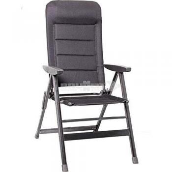 Silla Plegable Brunner Skye 3D Negra - Capacidad Máxima 120 Kg - Medidas: 47 x 41 x H47/122 cm