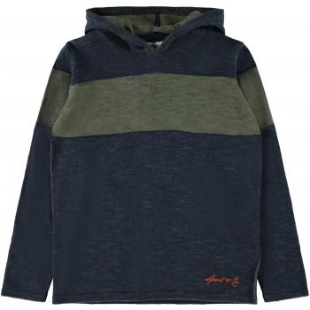 NAME IT - Sudadera con Capucha - para niño Azul Oscuro