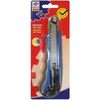 PROFER TOP - Cutter Bicomponente 3 Hojas Profer Top 18 Mm