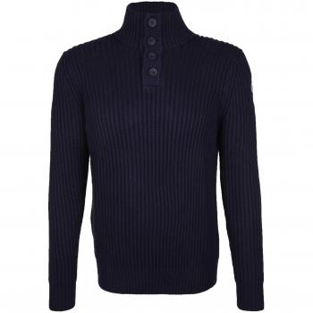 North Sails Jersey Half Buttons Marino Hombre M Navy Blue
