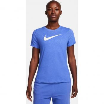 Camiseta de mujer Nike Dri-FIT Swoosh