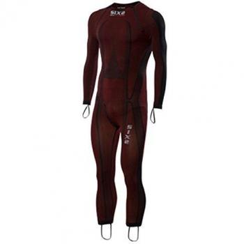 SIXS - Mono Racing para adulto, color rojo oscuro, talla L