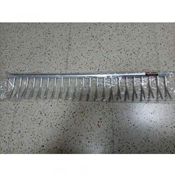 Rastrello de Aluminio Brixo para Heno con 22 Dientes Regolables